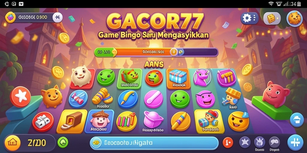 Tampilan gameplay seru dan menarik dari GACOR77.