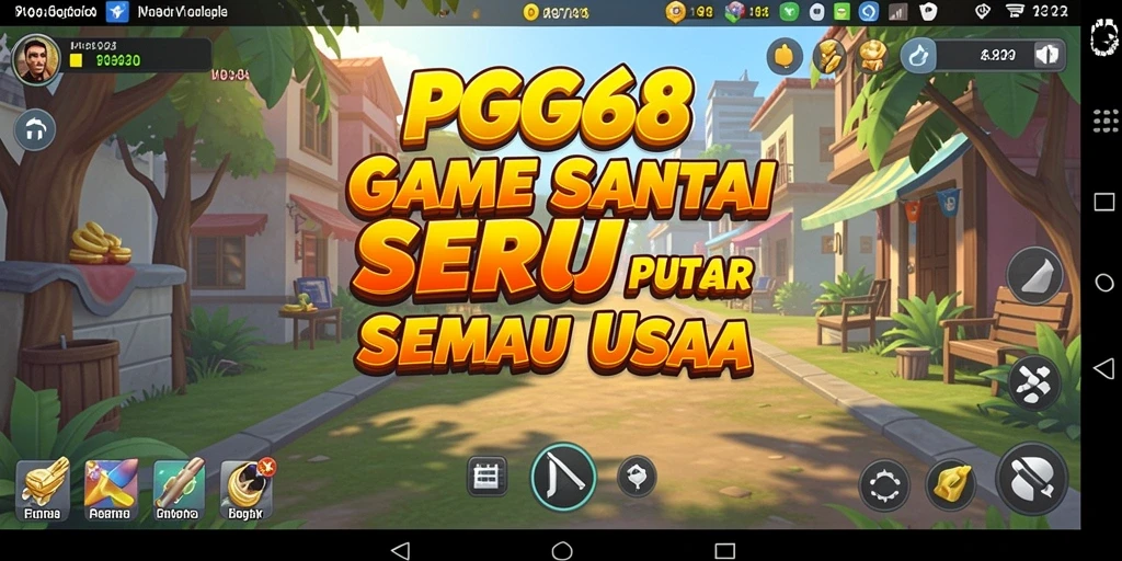 Tampilan gameplay PGG68 yang menyenangkan dan menantang.