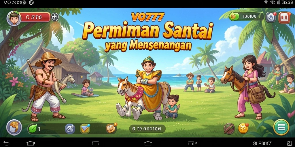 Screenshot VO777 menampilkan gameplay yang seru dan santai.