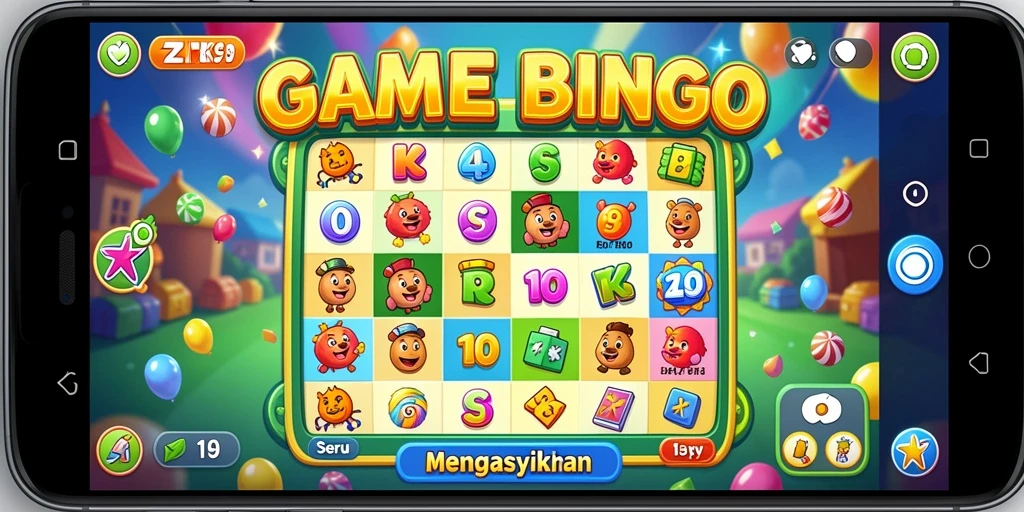 Tampilan gameplay ZK9 yang menarik dan penuh warna.